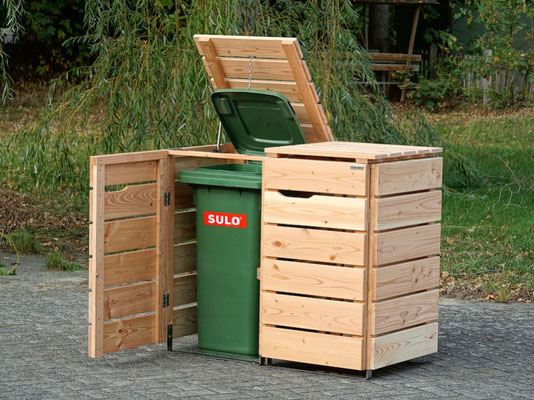 Mulltonnenbox Holz Holzweise