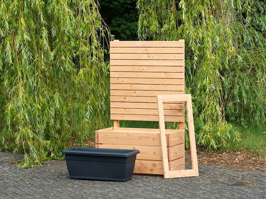 Sichtschutz Rankgitter Spalier Holzweise