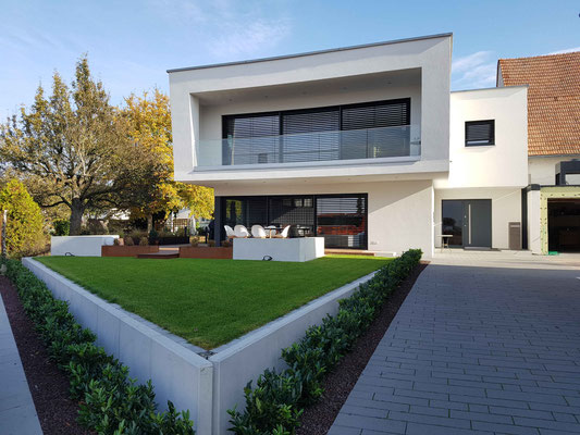 Kubischer Baustil in Rheinzabern, Baujahr 2016