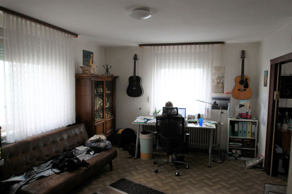 vor der Sanierung als Arbeitszimmer genutzt