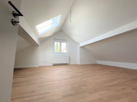 Dachboden nach der Sanierung
