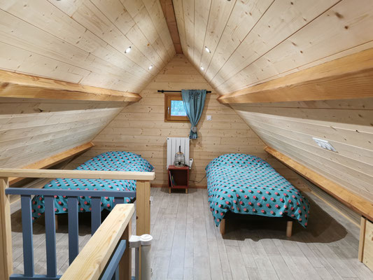 Intérieur des chalets