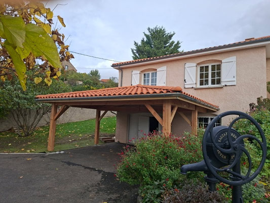 Charpente en kit douglas fabrication sur mesure