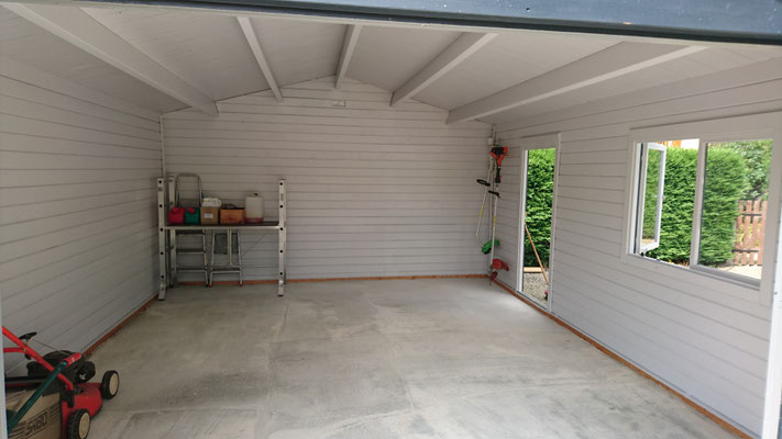 Intérieur garage Roger 19m²