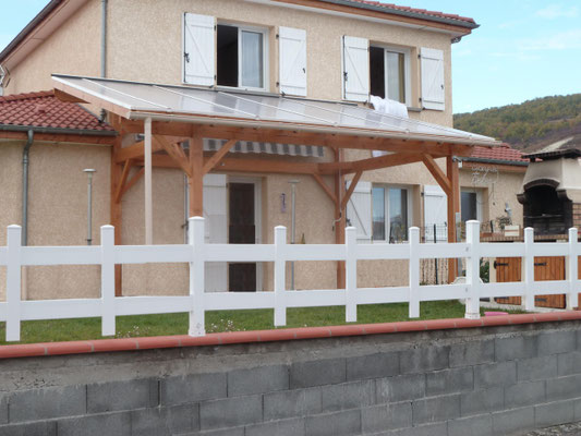 Auvent sur mesure (Pariou)