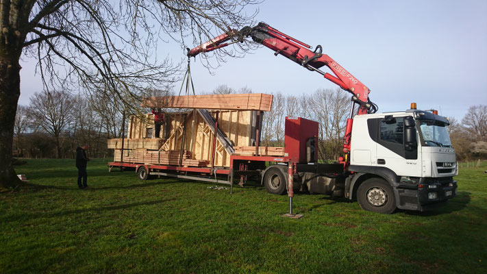 Déchargement du kit