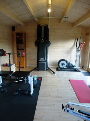 Intérieur abris IRIS 19 m²