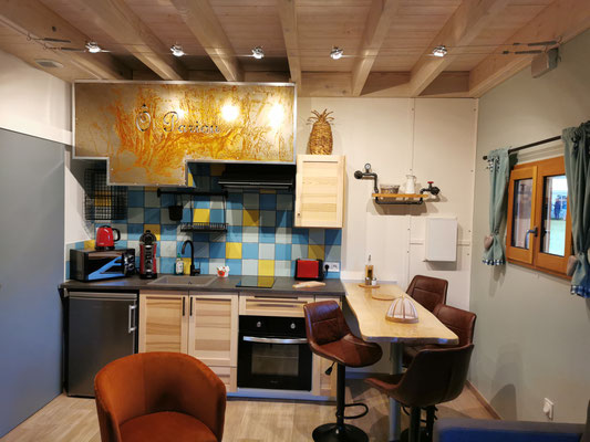Intérieur des chalets