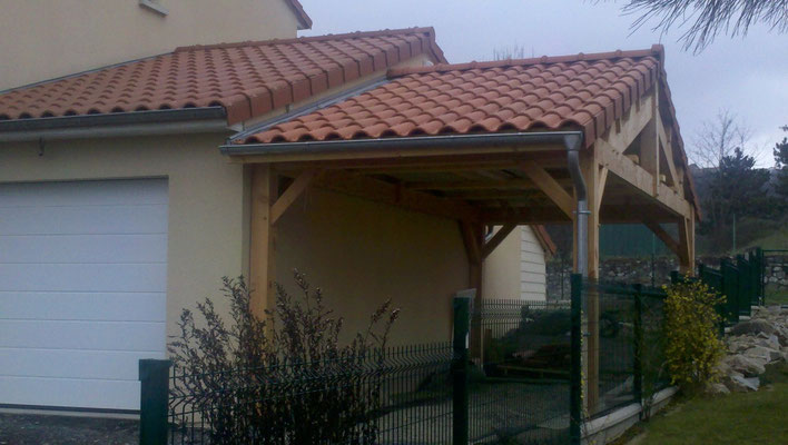 abris adossé en limite de propriété (sancy)