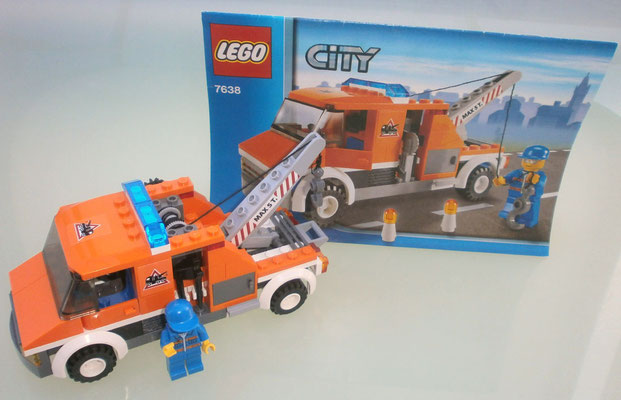 Lego City 7638 Abschleppwagen Anleitung