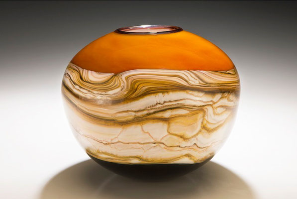 Tangerine Strata Sphere