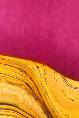 Red Amethyst Strata Detail