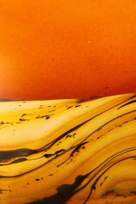 Tangerine Strata Detail