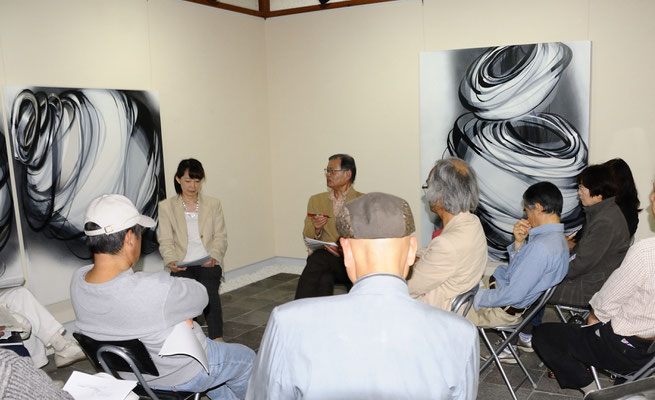 ギャラリートーク　岡雄三　x 　丸田恭子