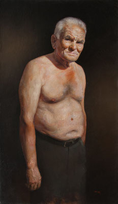 "Mi abuelo" - Oil/Canvas/Panel | 122 x 71 cm | 2007