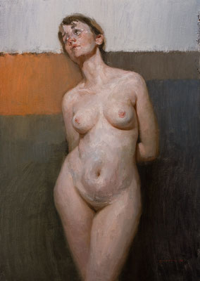 "Desnudo I" - Oil/Panel | 60 x 40 cm | 2010