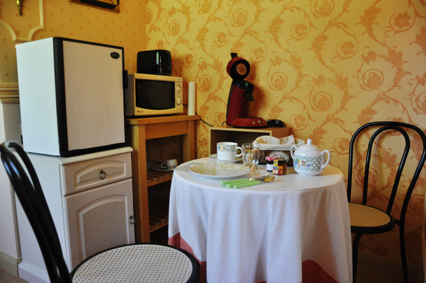 L'espace petit-déjeuner