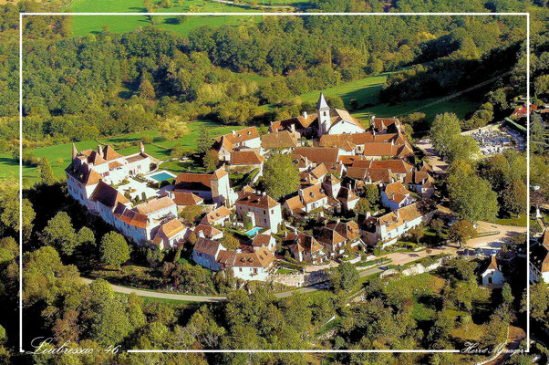 Loubressac vu du ciel