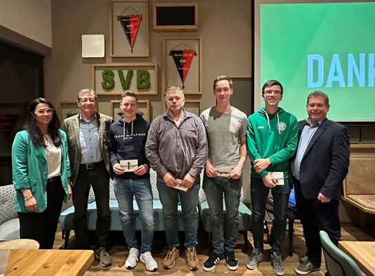 Ehrung langjähriger Vereinsmitglieder 