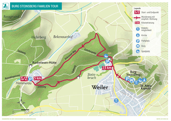 Sinsheim Wandertour zur Burg Steinsberg