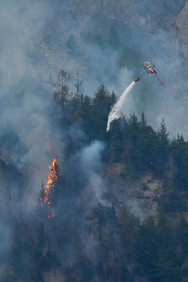 Lutte contre un incendie, Suisse