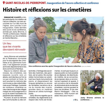 La Presse de la Manche par Sylvie Lallemand