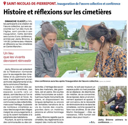 La Presse de la Manche par Sylvie Lallemand