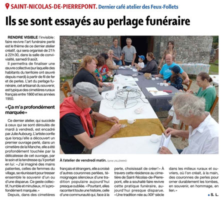 La Presse de la Manche par Sylvie Lallemand