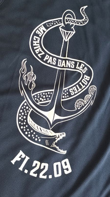 Marquage textile pour le CIn Fi Saint mandrier