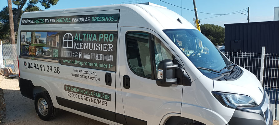 Habillage véhicule Altiva Pro Menuisier