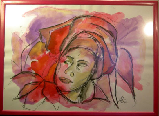 Tusche, 70x50