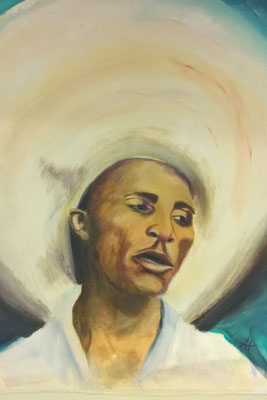 Acryl, 65x85, Mestre Traira
