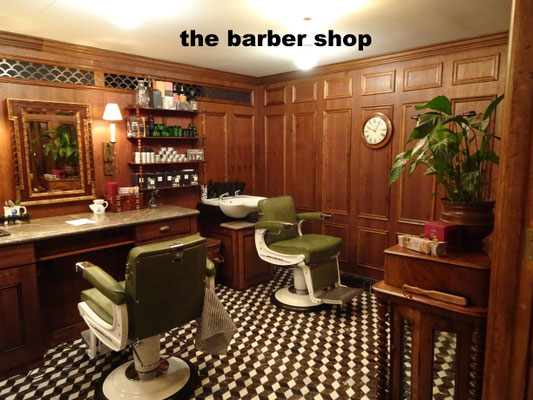 The barber shop for Soho Members only