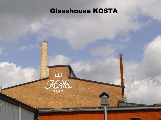 Glasshouse Kosta Sweden
