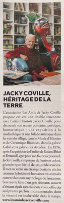 Jacky Coville, articles de presse 2022, Biot Info