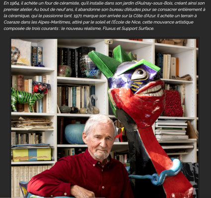 Jacky Coville, articles de presse 2022
