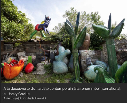 Jacky Coville, articles de presse 2022