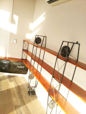 Etageres design Clement Ader