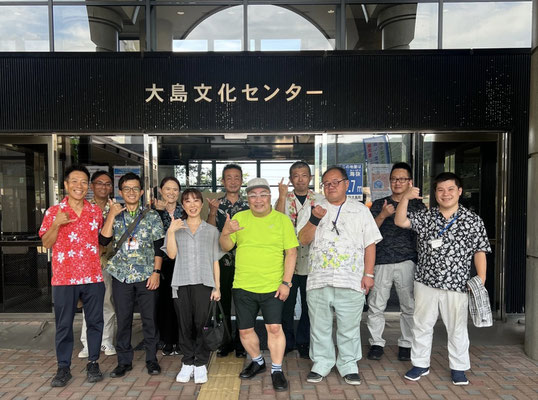 サポート頂いた職員の皆さまと！
