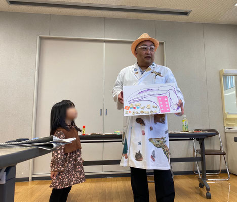 一人ずつ、作品を発表^^