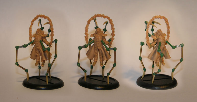 Fimo sculpture for Wyrd miniatures