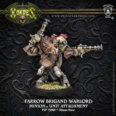 3d modelling - PRIVATEER PRESS - Farrow Warlord 