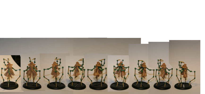 Fimo sculpture for Wyrd miniatures