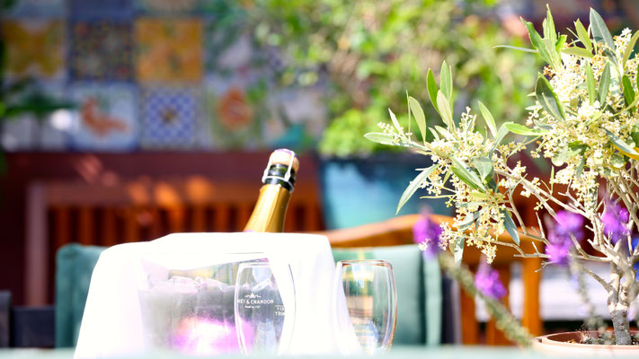 Garten im Atlantic Hotel Wangerooge