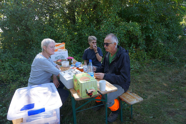 Futtern... (Foto: A. Wattenbach)