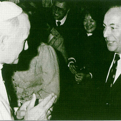 Papst Johannes Paul I. und Ing Max Löblich
