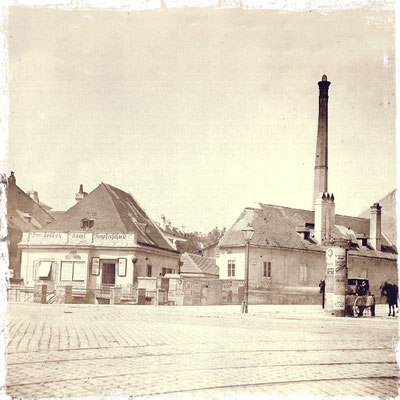 Firmensitz Nussdorferstrasse 21 um 1870