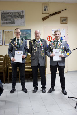 Goldene Ehrennadel des Bezirksschützenverbandes Stade