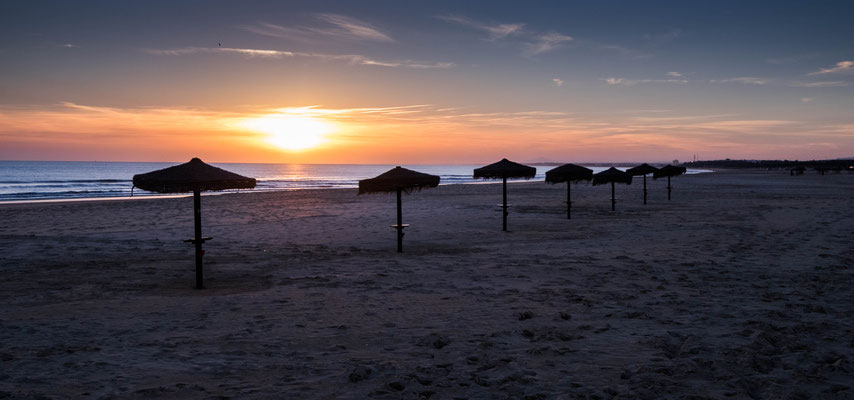 zur Abwechslung mal ein Sonnenuntergang in Monte Gordo