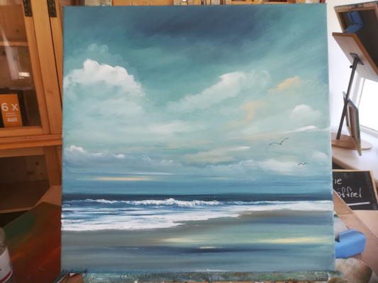Bild 10 50 x 50 cm  Öl
